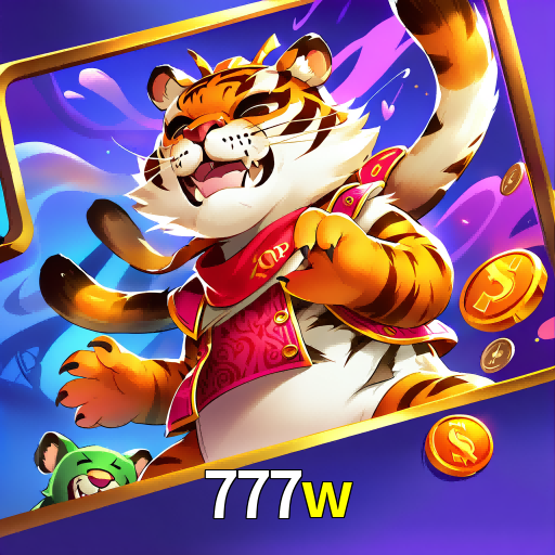 Imagem promocional da 777w mostrando a plataforma e suas vantagens